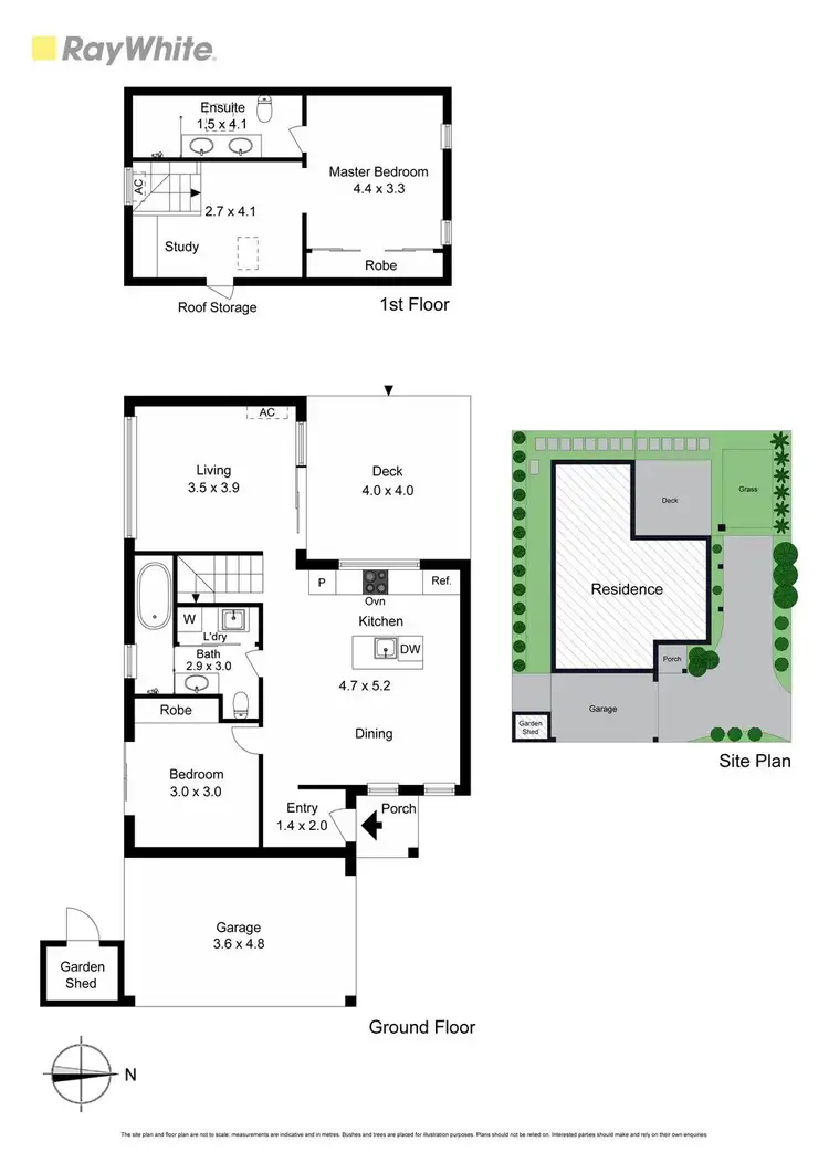 Floorplan of Homely townhouse listing, 2/16 Glennie Avenue, Oakleigh South VIC 3167