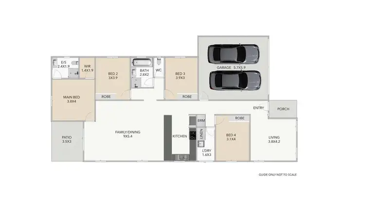 Floorplan of Homely house listing, 31 Eustace Circuit, Augustine Heights QLD 4300