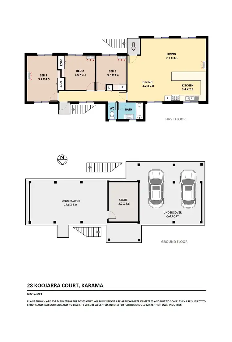 Floorplan of Homely house listing, 28 Koojarra Court, Karama NT 812