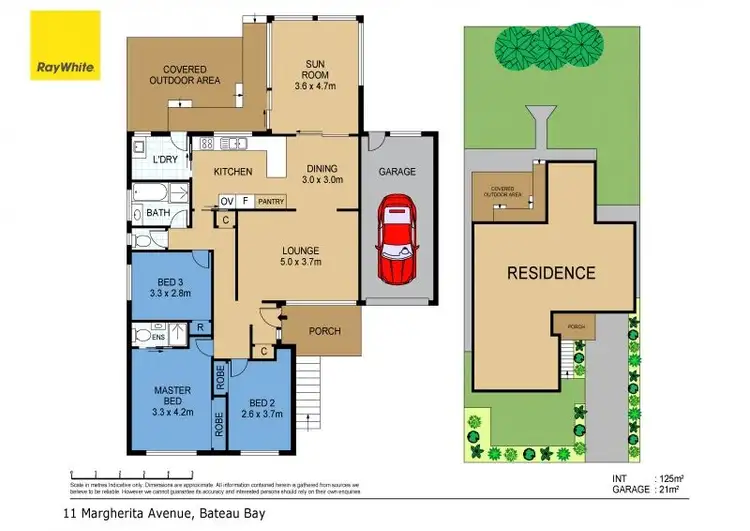 Floorplan of Homely house listing, 11 Margherita Avenue, Bateau Bay NSW 2261