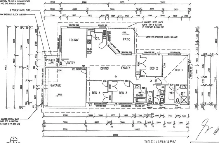 Floorplan of Homely house listing, 20 Noscov Crescent, Kelso QLD 4815