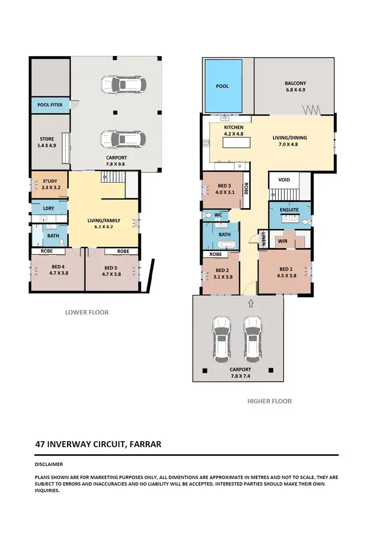 Floorplan of Homely house listing, 47 Inverway Circuit, Farrar NT 830