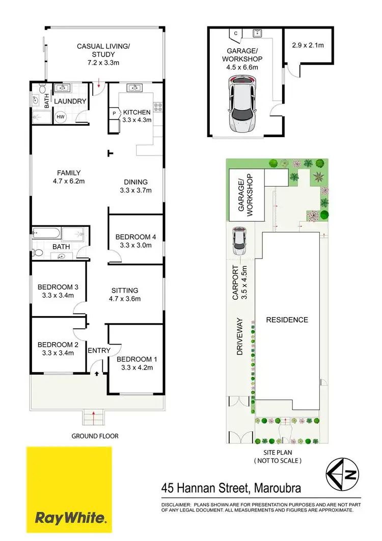 Floorplan of Homely house listing, 45 Hannan Street, Maroubra NSW 2035