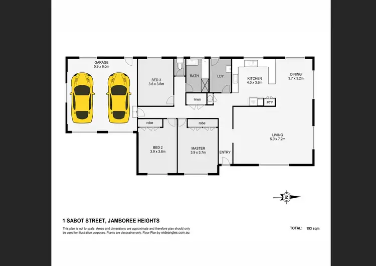 Floorplan of Homely house listing, 1 Sabot Street (12 Pennant), Jamboree Heights QLD 4074