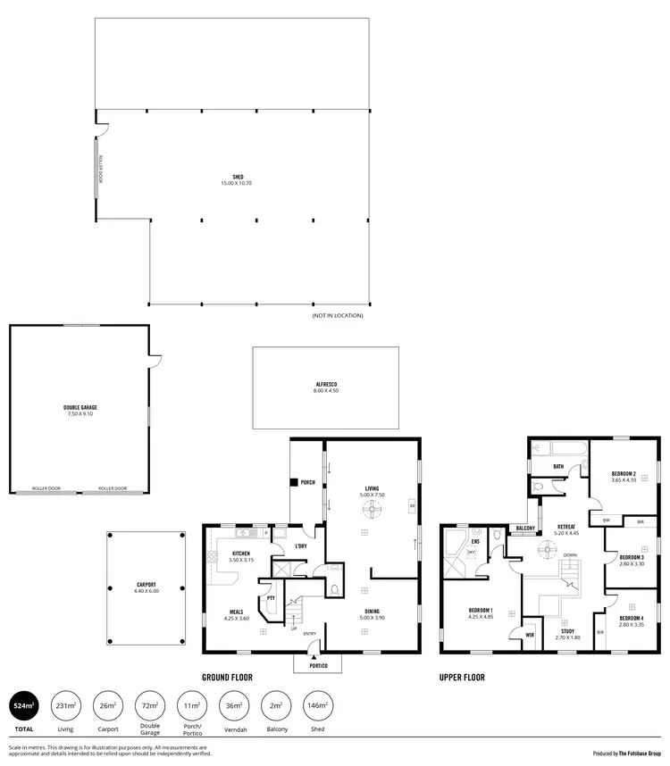 Floorplan of Homely house listing, 9 Sanders Lane, Echunga SA 5153