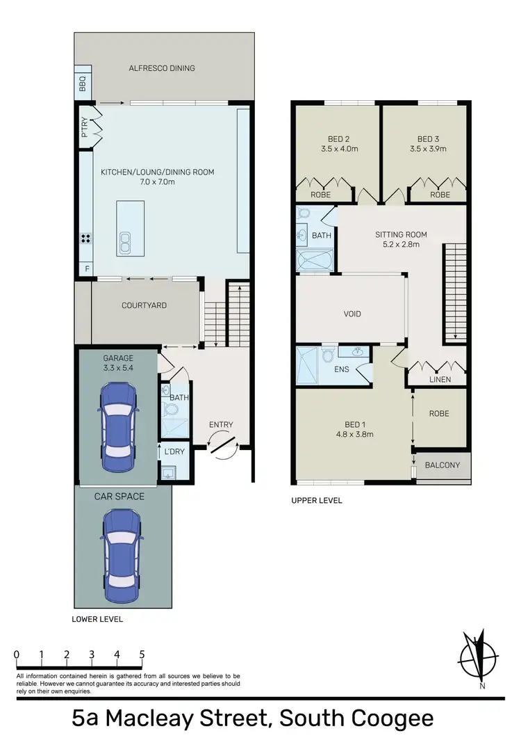 Floorplan of Homely house listing, 5A Macleay Street, South Coogee NSW 2034