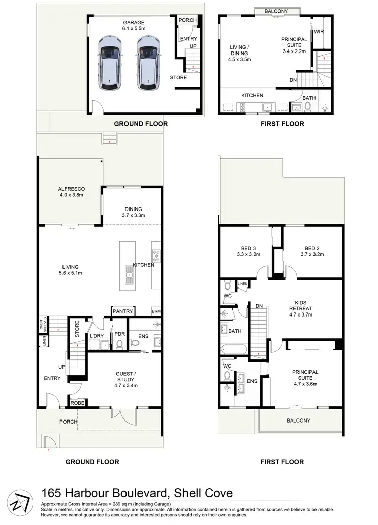 Floorplan of Homely house listing, 165 Harbour Boulevard, Shell Cove NSW 2529
