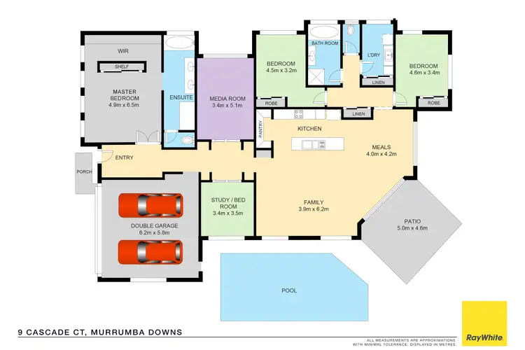 Floorplan of Homely house listing, 9 Cascade Court, Murrumba Downs QLD 4503