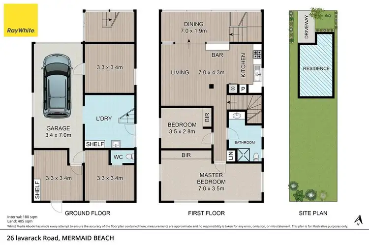 Floorplan of Homely house listing, 26 Lavarack Road, Mermaid Beach QLD 4218