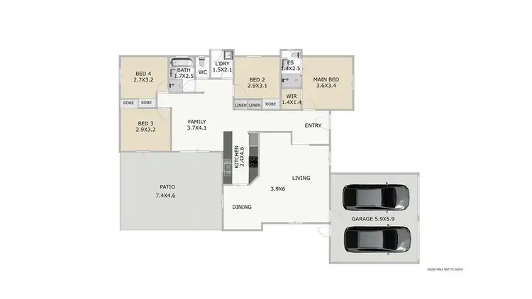 Floorplan of Homely house listing, 19 Bluegum Drive, Camira QLD 4300