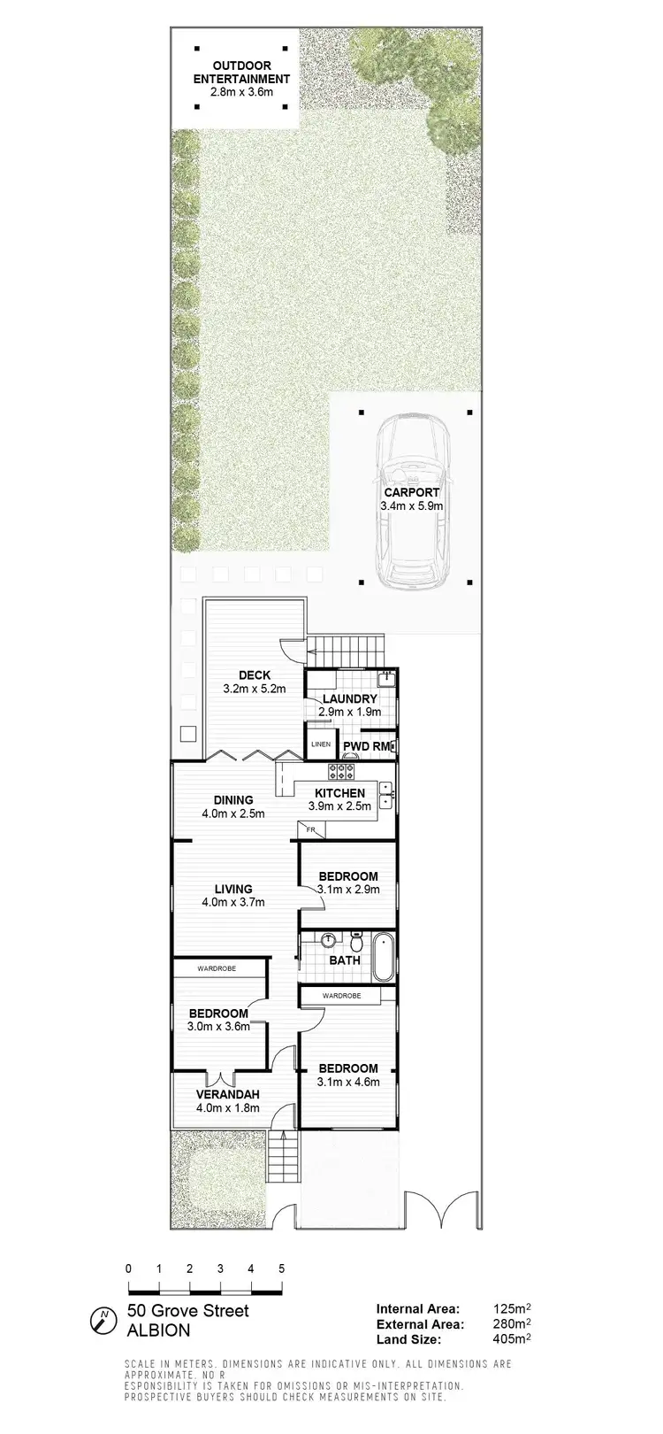 Floorplan of Homely house listing, 50 Grove Street, Albion QLD 4010