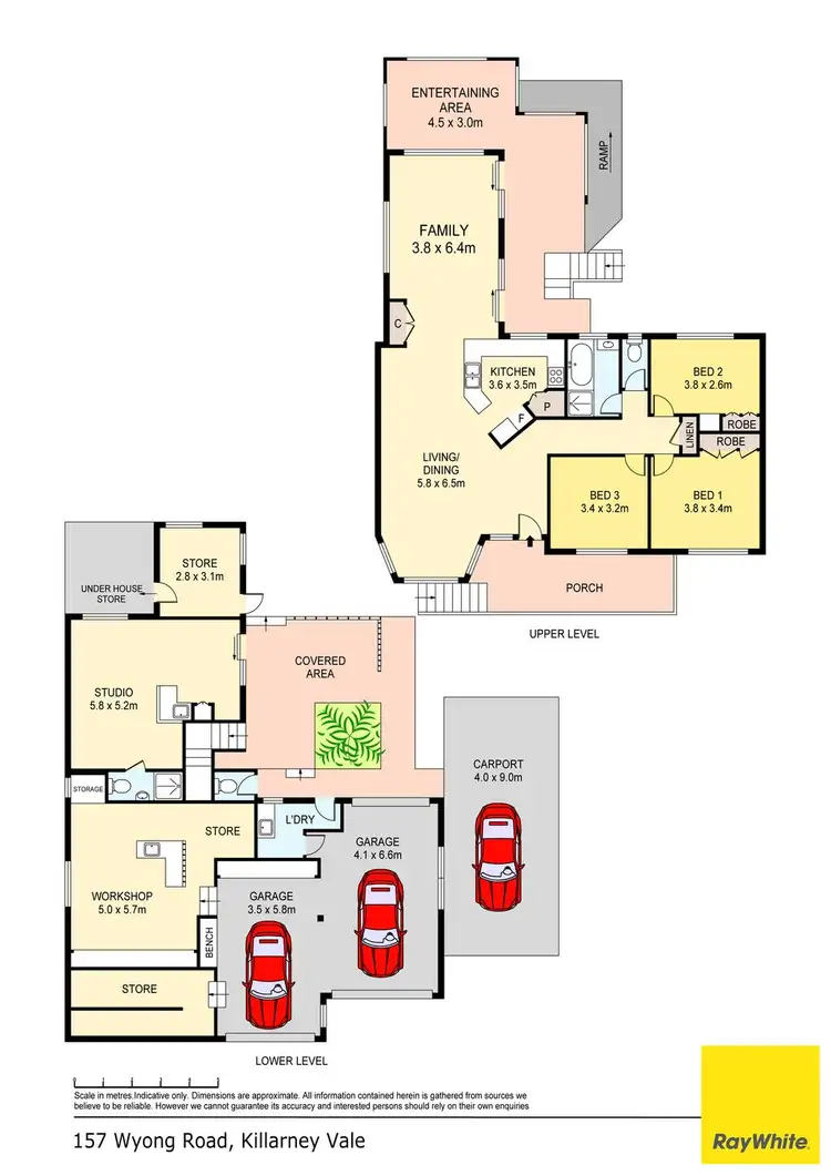 Floorplan of Homely house listing, 157 Wyong Road, Killarney Vale NSW 2261