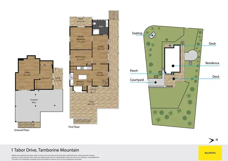 Floorplan of Homely house listing, 1 Tabor Drive, Tamborine Mountain QLD 4272