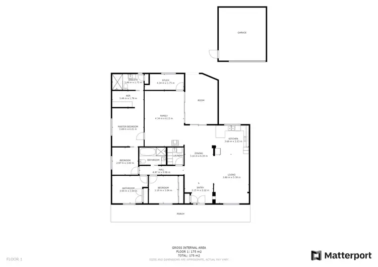 Floorplan of Homely house listing, 37 Donnington Street, Swan Hill VIC 3585