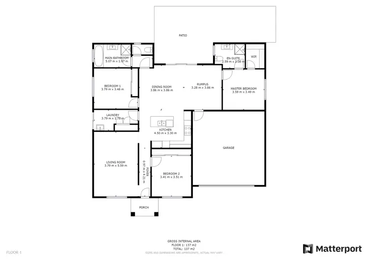 Floorplan of Homely house listing, 23 Acacia Street, Swan Hill VIC 3585
