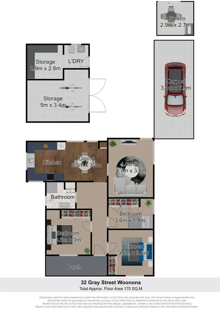 Floorplan of Homely house listing, 32 Gray Street, Woonona NSW 2517