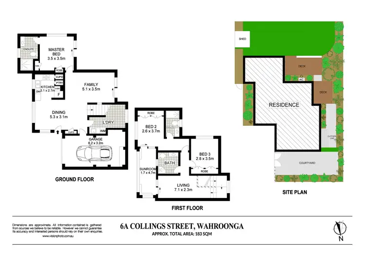 Floorplan of Homely house listing, 6A Collings Street, Wahroonga NSW 2076