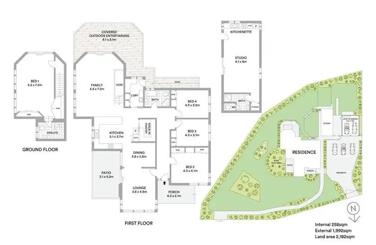 Floorplan of Homely house listing, 548 The Entrance Road, Erina Heights NSW 2260