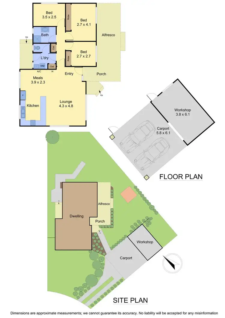 Floorplan of Homely house listing, 4 Wakeful Place, Mill Park VIC 3082
