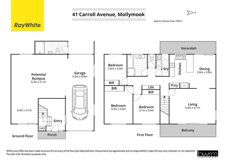 Floorplan of Homely house listing, 41 Carroll Avenue, Mollymook Beach NSW 2539