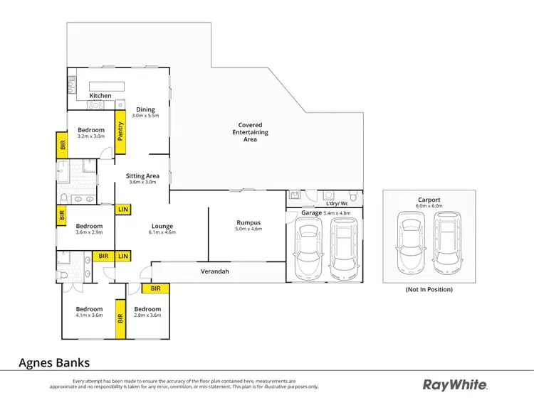 Floorplan of Homely house listing, 405 Castlereagh Road, Agnes Banks NSW 2753
