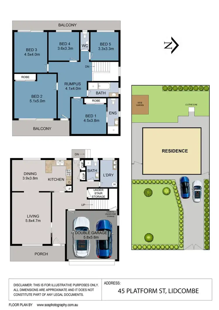 Floorplan of Homely house listing, 45 Platform Street, Lidcombe NSW 2141