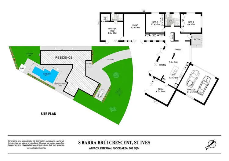 Floorplan of Homely house listing, 8 Barra Brui Crescent, St Ives NSW 2075