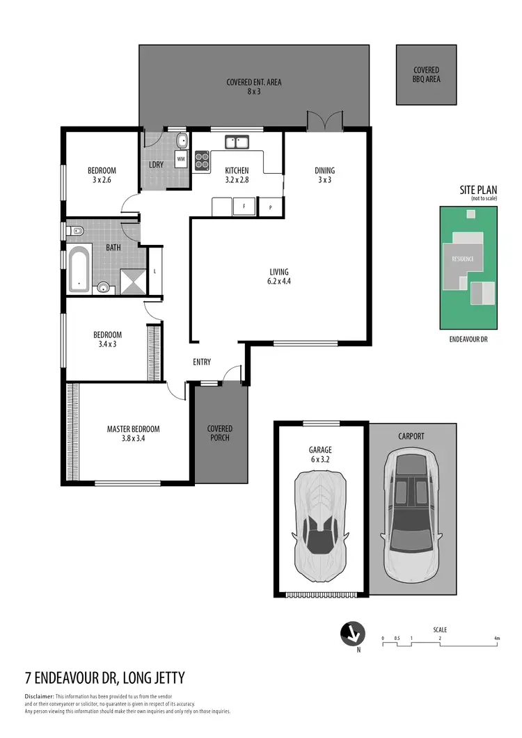 Floorplan of Homely house listing, 7 Endeavour Drive, Long Jetty NSW 2261
