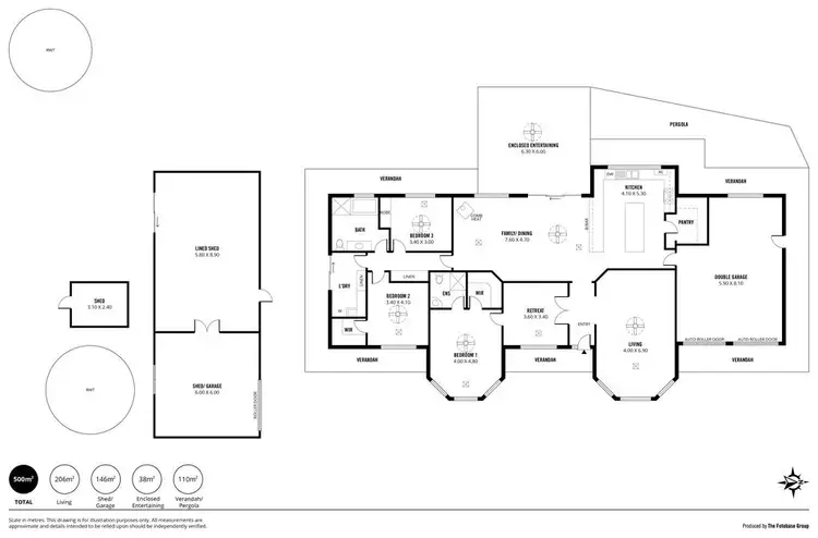 Floorplan of Homely house listing, 6 Gordon Crescent, Strathalbyn SA 5255