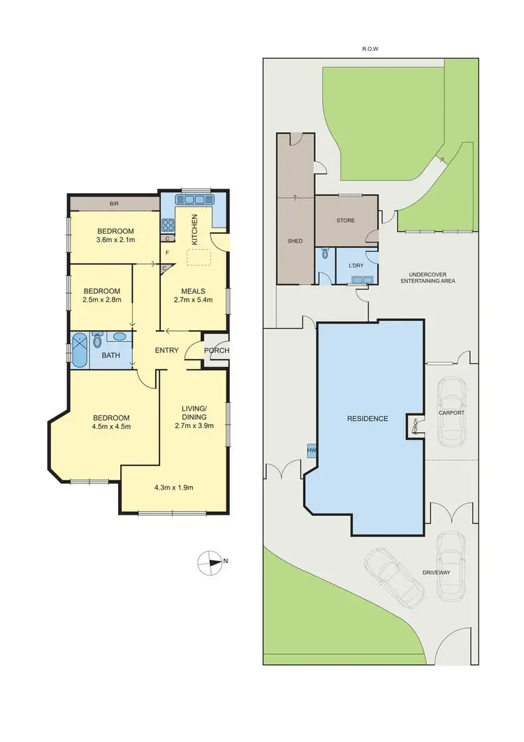Floorplan of Homely house listing, 23 Glenora Avenue, Coburg VIC 3058