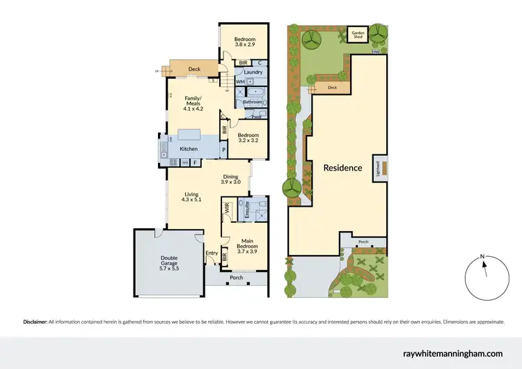 Floorplan of Homely house listing, 3 Rosemary Street, Templestowe Lower VIC 3107