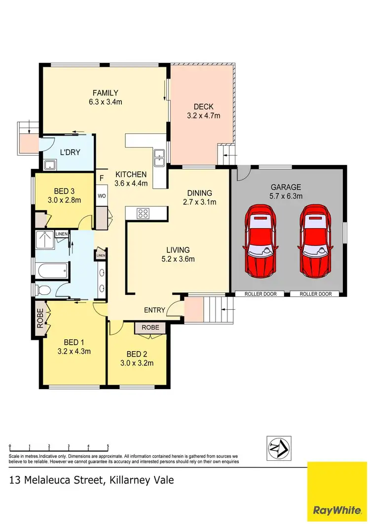 Floorplan of Homely house listing, 13 Melaleuca Street, Killarney Vale NSW 2261
