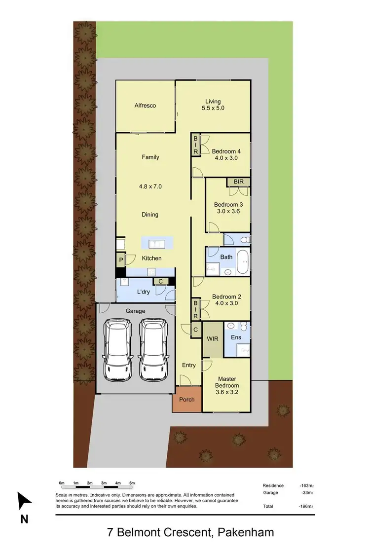 Floorplan of Homely house listing, 7 Belmont Crescent, Pakenham VIC 3810