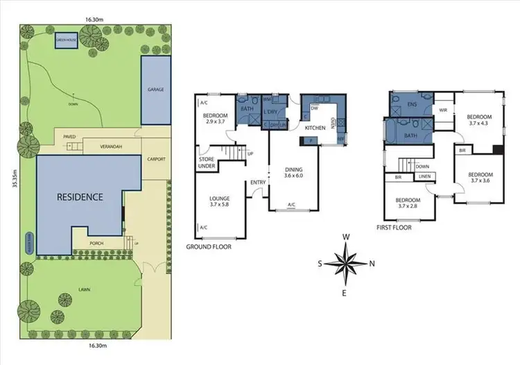 Floorplan of Homely house listing, 13 Middleborough Road, Burwood VIC 3125