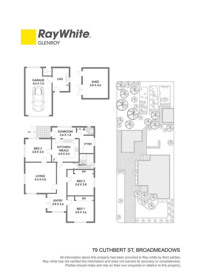 Floorplan of Homely house listing, 79 Cuthbert Street, Broadmeadows VIC 3047