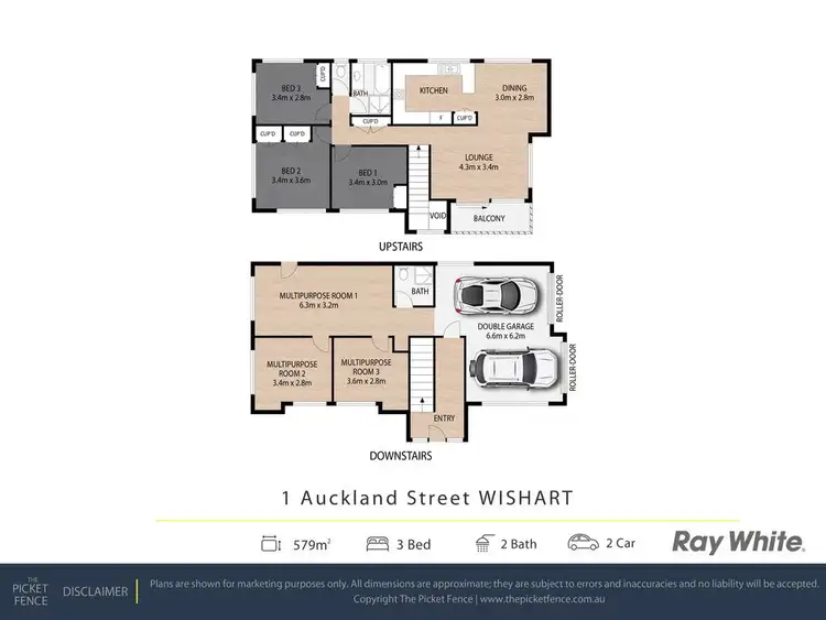 Floorplan of Homely house listing, 1 Auckland Street, Wishart QLD 4122