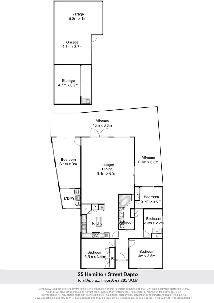 Floorplan of Homely house listing, 25 Hamilton Street, Dapto NSW 2530