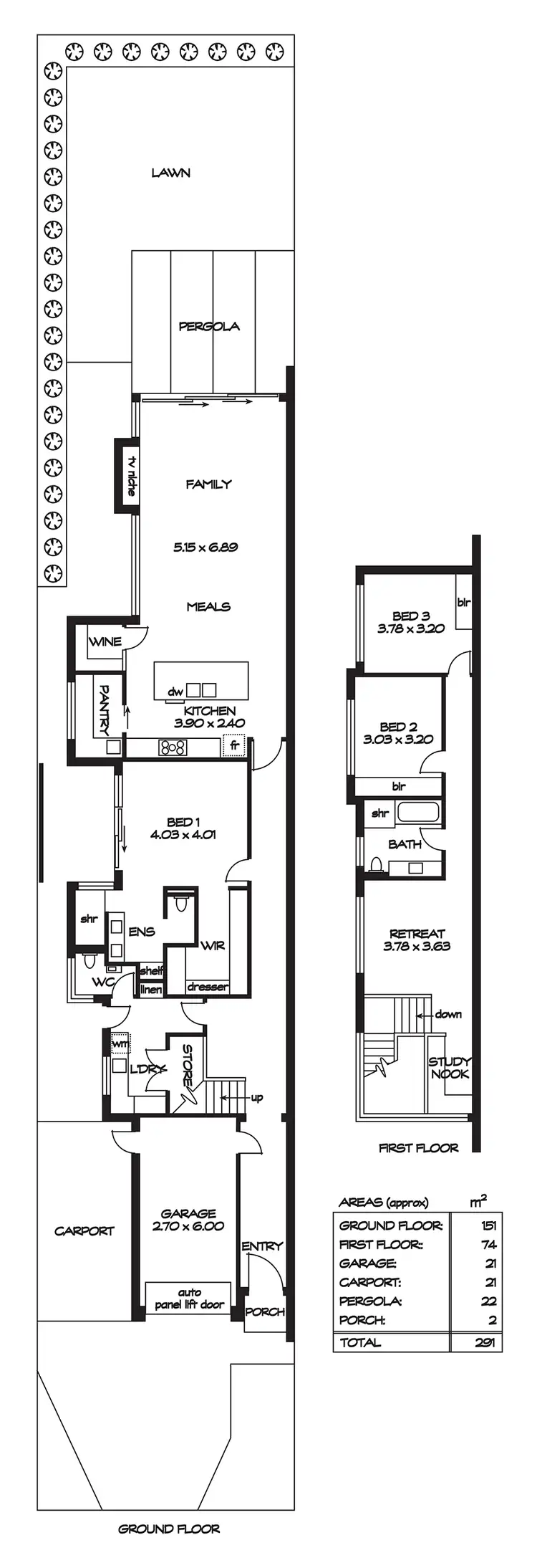 Floorplan of Homely house listing, Lot 1/10 Margaret Street, Beulah Park SA 5067