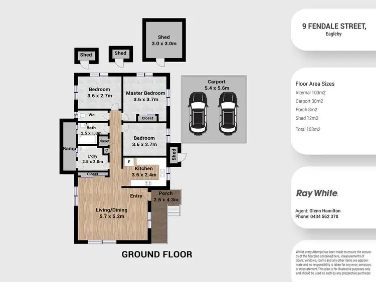 Floorplan of Homely house listing, 9 Fendale Street, Eagleby QLD 4207