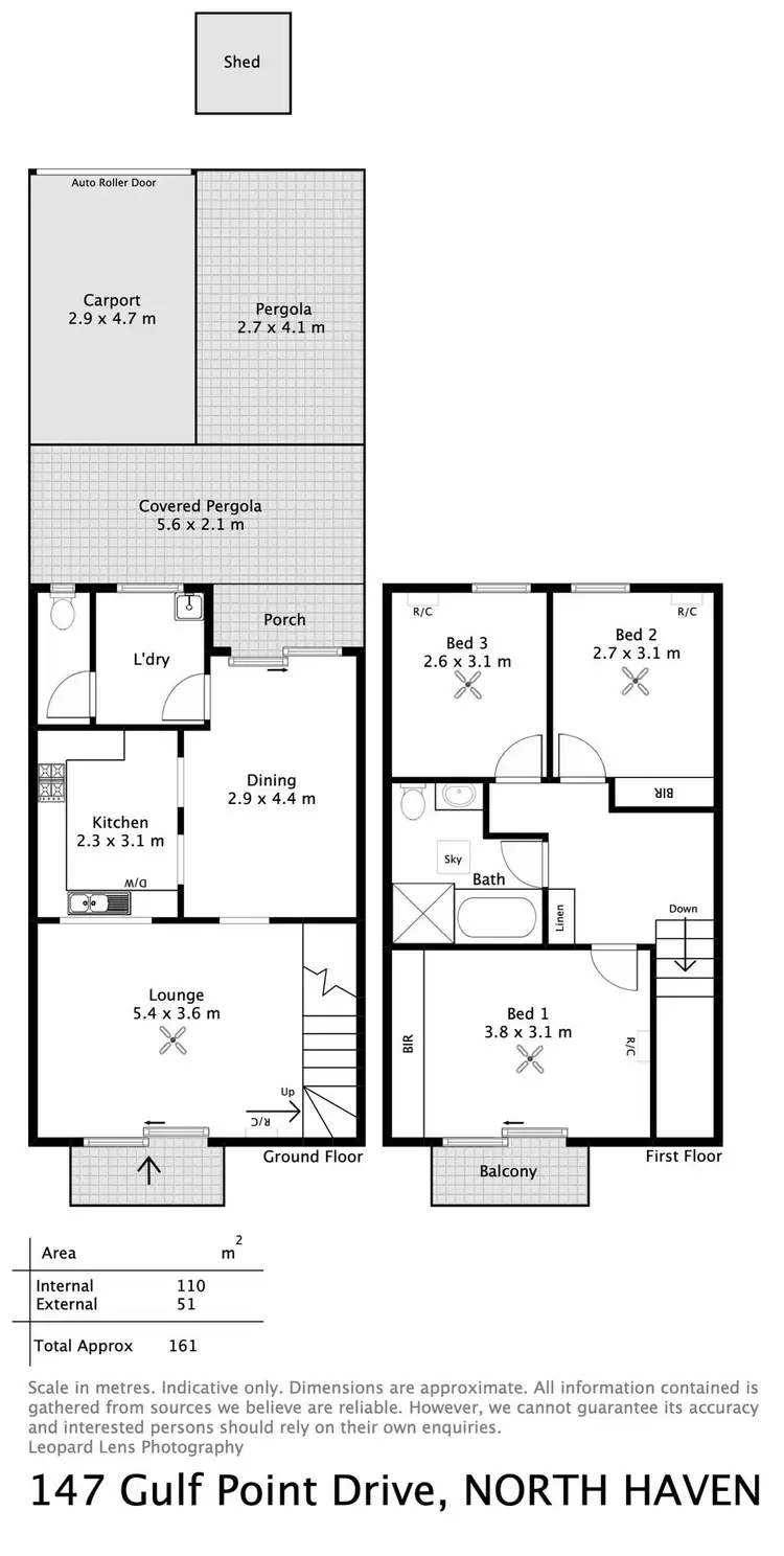 Floorplan of Homely house listing, 147 Gulf Point Drive, North Haven SA 5018