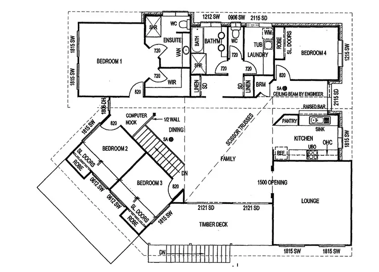 Floorplan of Homely house listing, 13 Pear Court, Buderim QLD 4556