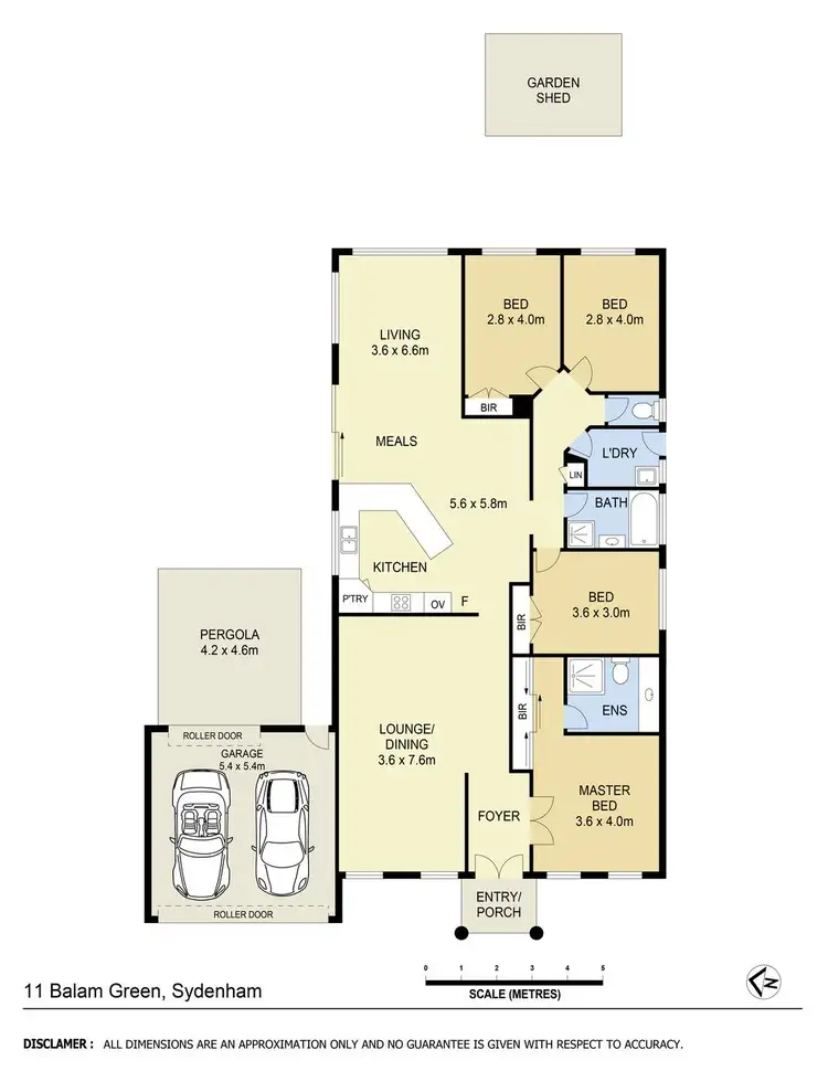 Floorplan of Homely house listing, 11 Balam Green, Sydenham VIC 3037