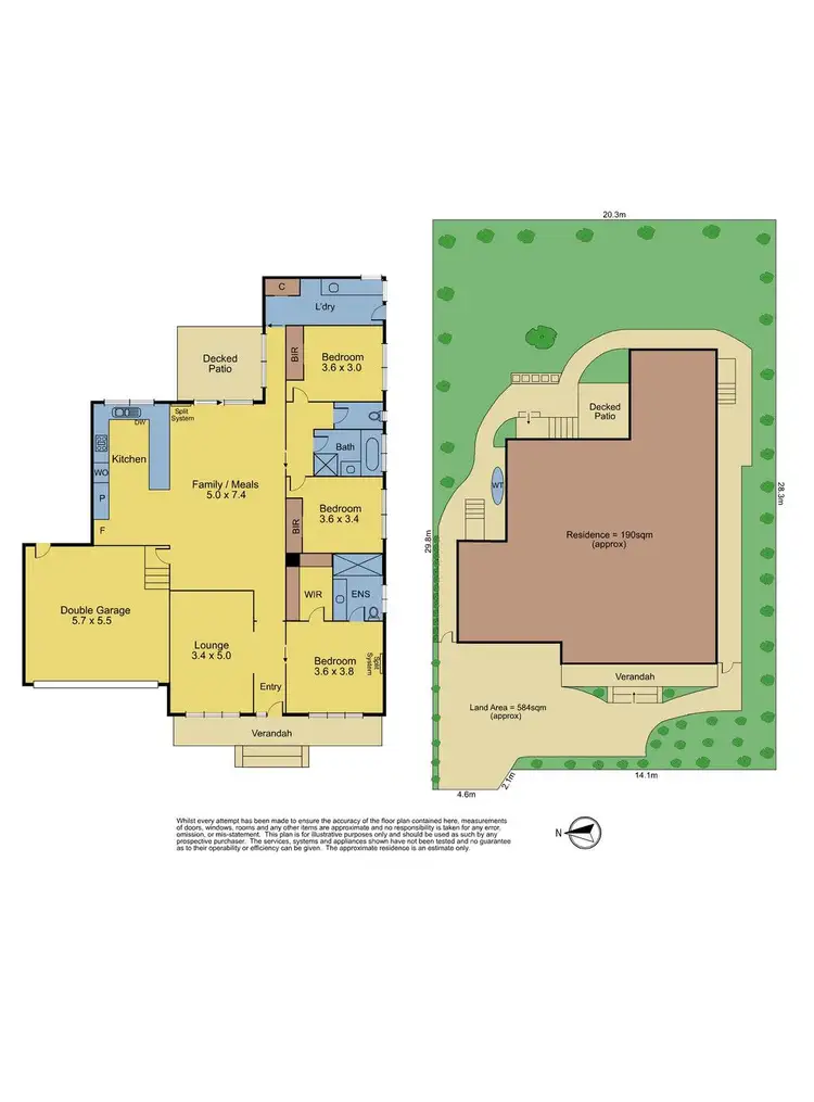 Floorplan of Homely house listing, 15A Pytchley Road, Croydon VIC 3136