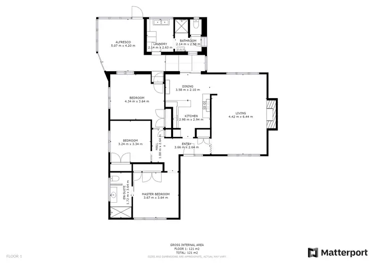 Floorplan of Homely house listing, 2 Jacaranda Crescent, Lake Boga VIC 3584