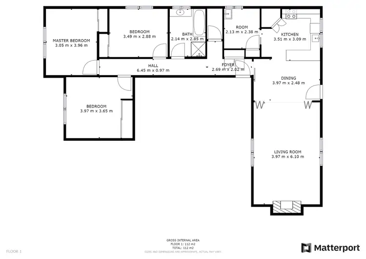 Floorplan of Homely house listing, 4 McPherson Street, Swan Hill VIC 3585
