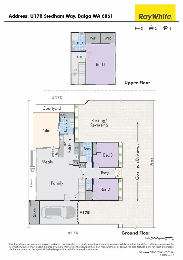 Floorplan of Homely house listing, 17B Stedham Way, Balga WA 6061