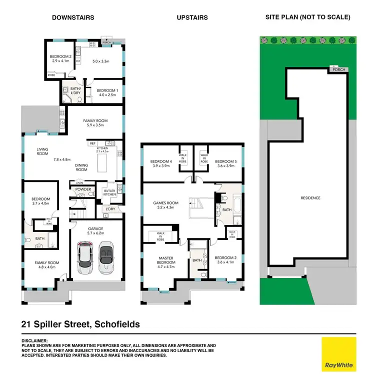 Floorplan of Homely house listing, 21 Spiller Street, Schofields NSW 2762