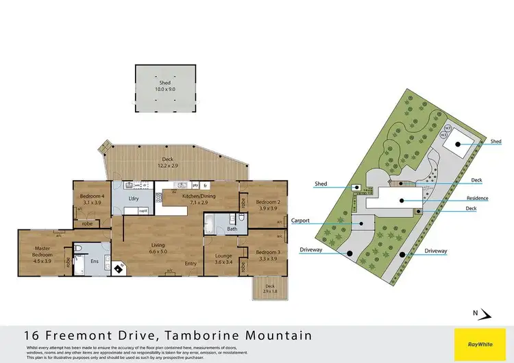 Floorplan of Homely house listing, 16 Freemont Drive, Tamborine Mountain QLD 4272