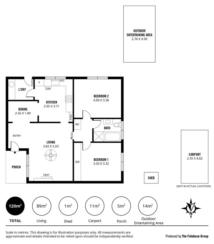 Floorplan of Homely unit listing, 7/2-6 Fernleigh Street, Underdale SA 5032