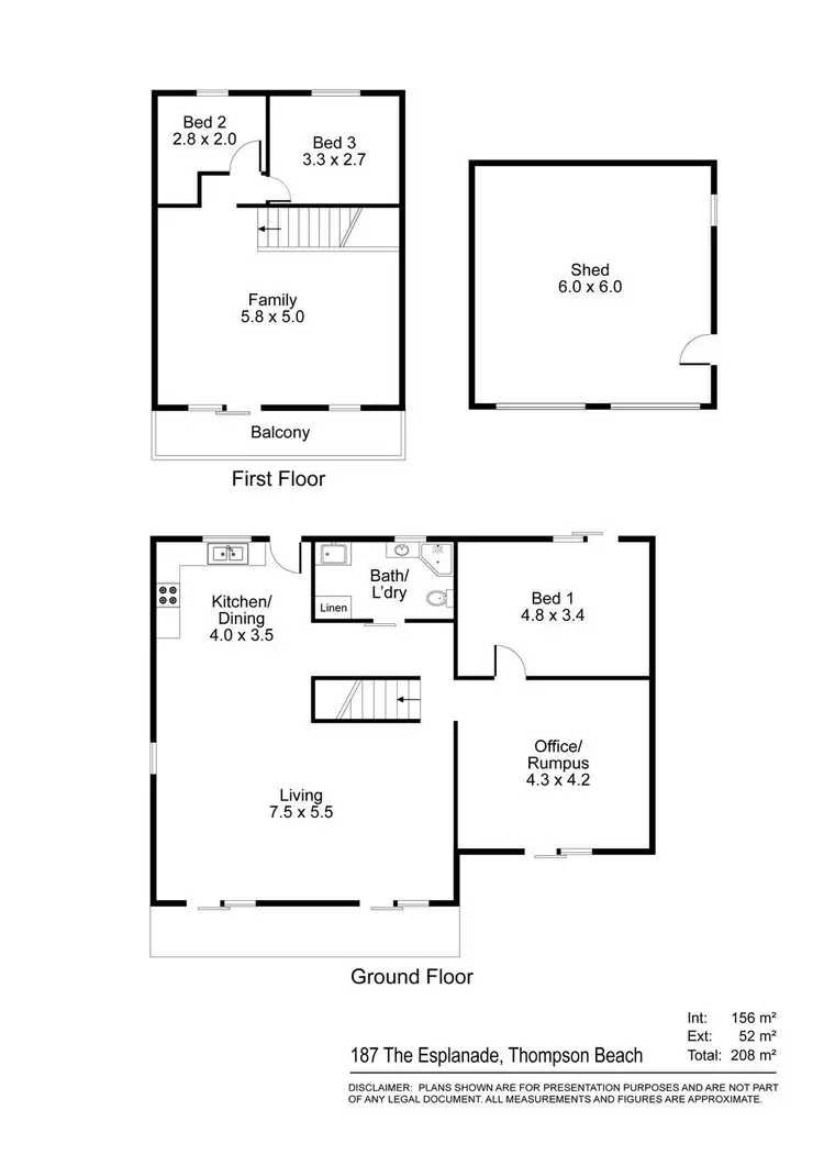 Floorplan of Homely house listing, 187 The Esplanade, Thompson Beach SA 5501